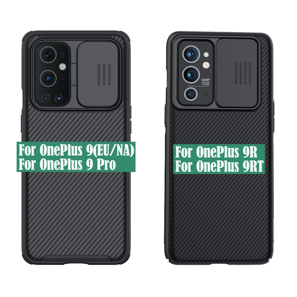 Deksel til OnePlus 9 Pro 9R 9RT Case OnePlus9 Cover NILLKIN CamShield Case Slide Camera Lens Protection Back Shell For One Plus 9 Pro