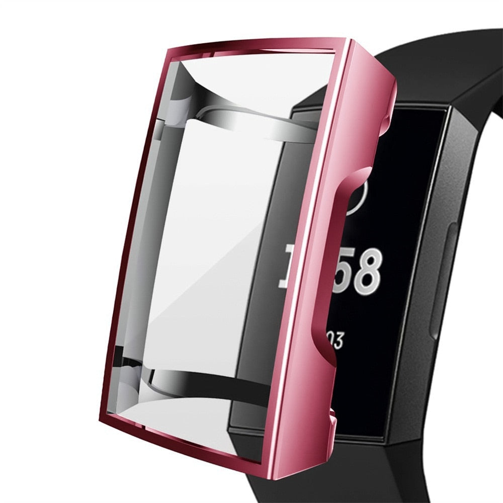 Deksel til Fitbit Charge 2 ripebestandig beskyttelsesramme