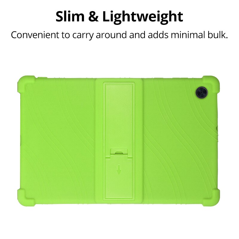 Deksel til Lenovo Tab M10 Plus 3rd Gen 10.6 inch TB-125F Case Silicone Stand Cover For Lenovo Tab M10 HD 2nd Gen TB-X306X Tablet Funda