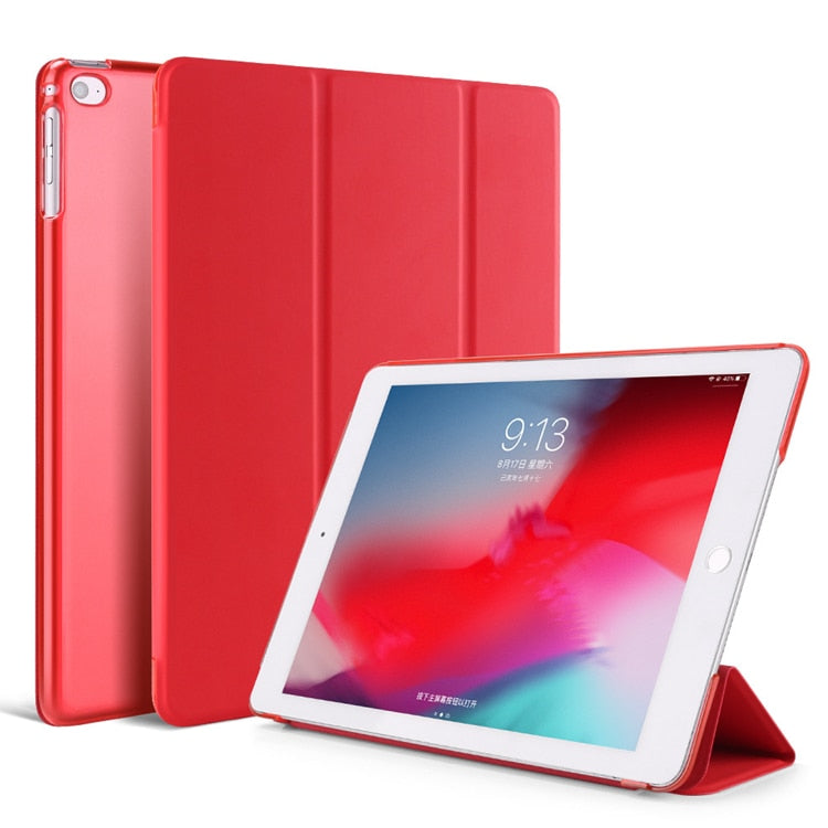 Deksel til iPad 9.7 5th 6th deksel for iPad Air 1 Air 2 PU deksel for Ipad Mini 1 2 3 7.9 4 5 Stand deksel for iPad Mini 6 8.3 2021