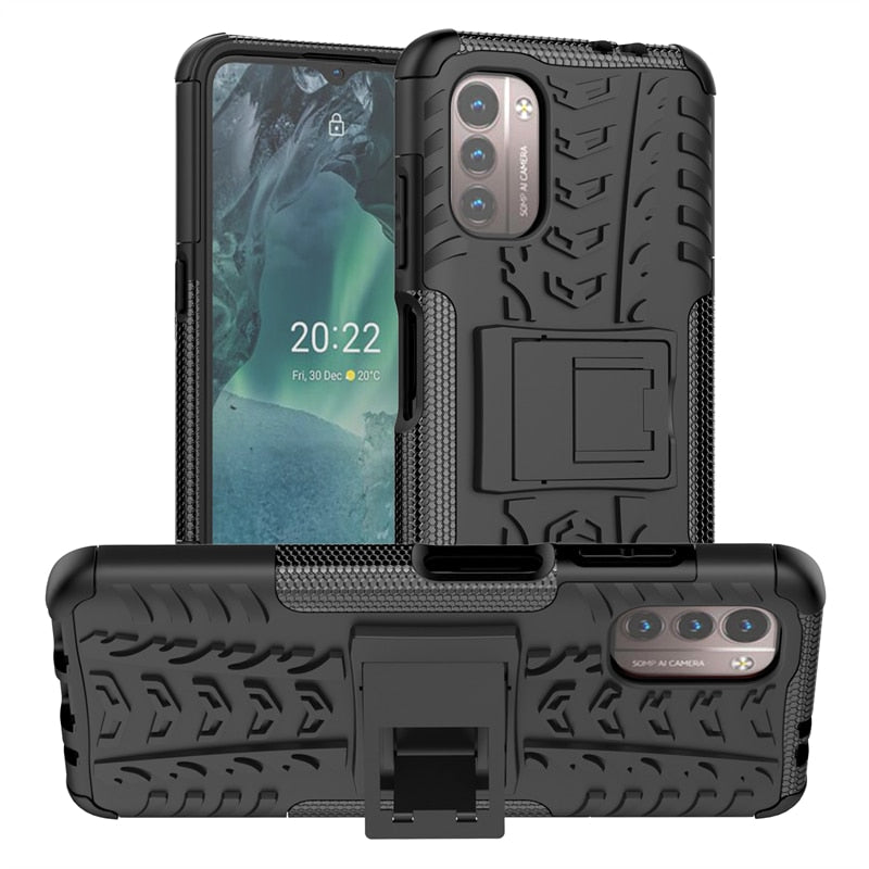 Deksel til Nokia G21 deksel dobbeltlags støtsikkert panserdeksel For Nokia G21 G11 2.2 2.4 3.4 5.4 deksel For Nokia G21 deksel