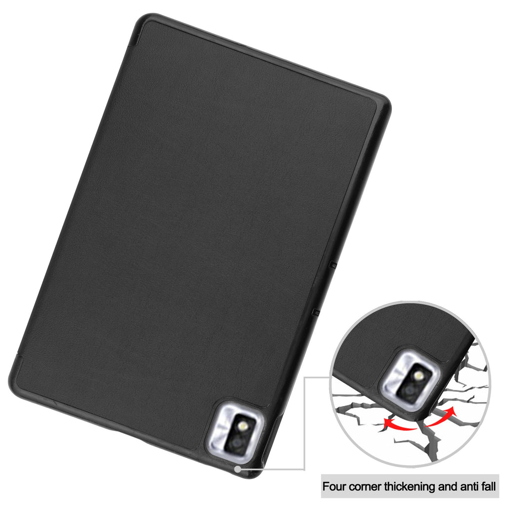 Deksel til TCL TAB 10s Tablet Case Tri-Fold PU Leather Stand Magnetic Cover For Coque TCL TAB 10s 9080G 9081X 2021 Smart Cover