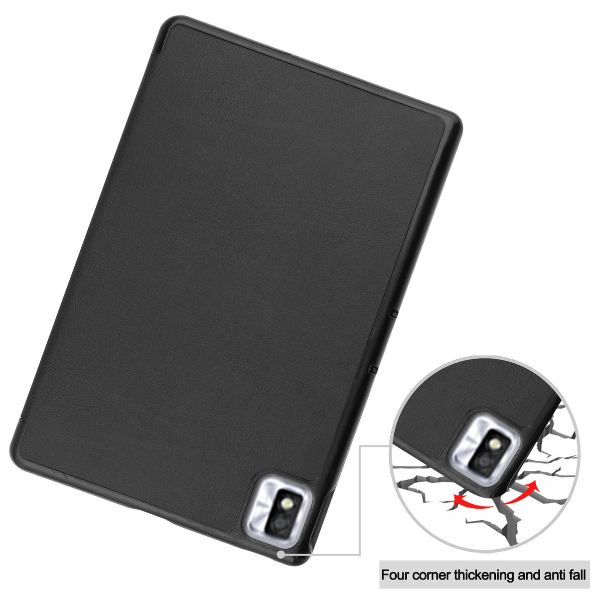 Deksel til TCL TAB 10s Tablet Case Tri-Fold PU Leather Stand Magnetic Cover For Coque TCL TAB 10s 9080G 9081X 2021 Smart Cover
