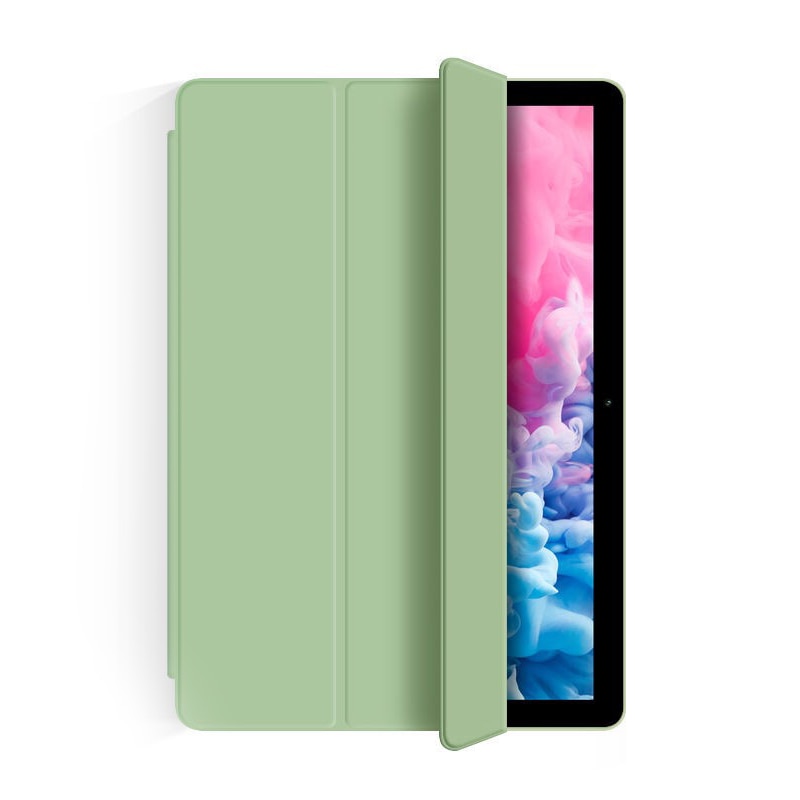 Deksel til Samsung Galaxy Tab A8 10.5" SM-X200 X205 X207 Tab A7 10.4 smart-etui i skinn med stativ og dvalefunksjon