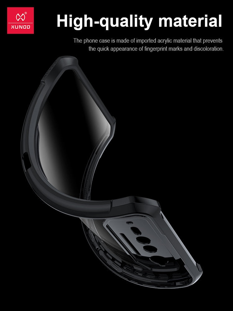 Deksel til Asus ROG Phone 6 6 Pro Case,Airbags Bumper Shockproof Shell,Transparent Back Cover For ASUS Rog Phone 5 6 Pro Case