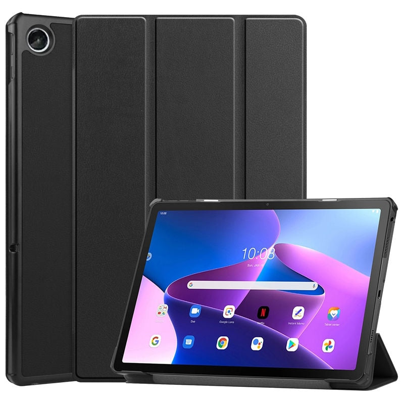 Deksel til Lenovo Xiaoxin Pad 2022 Tab M10 Plus 3rd Gen Case 10.6" TB128FU TB125FU Cover Funda Tablet Tri-Fold Magnetic Stand Capa