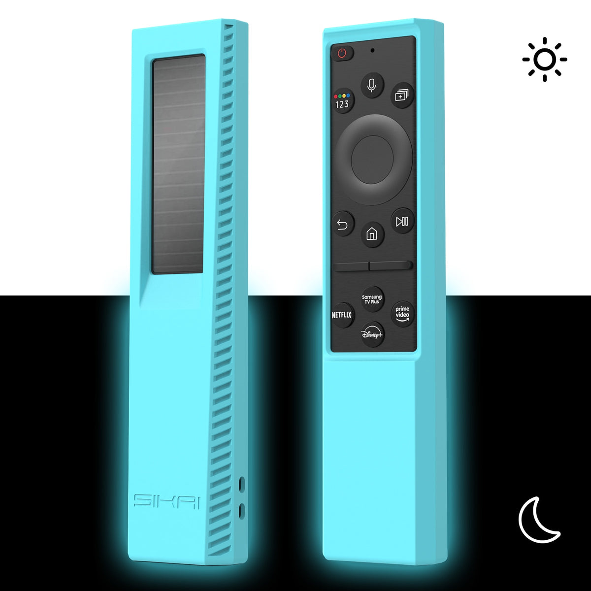 Deksel til Samsung Smart-TV BN59-01385B 01386D 01386C Solcelle Fjernkontroll Remote Støvtett for BN59-01390A 01385A TM2280E