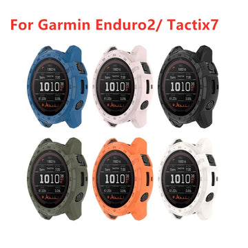 Deksel til Garmin Enduro2 Tactix7 Smart Watch Protective Cover Bumper Shell Protection Frame For Enduro 2