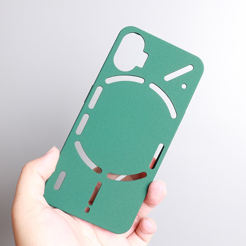 Deksel til Nothing Phone 1 Phone1 One A063 Case Hollow Out Sand Matte Soft Full Protect Anti-fall Anti-fingerprint Cover Shell Fundas