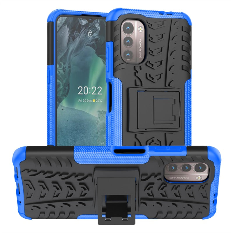 Deksel til Nokia G21 deksel dobbeltlags støtsikkert panserdeksel For Nokia G21 G11 2.2 2.4 3.4 5.4 deksel For Nokia G21 deksel