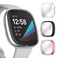 Deksel til Fitbit Versa 2 / 3 / 4 og Sense heldekkende TPU-bumper