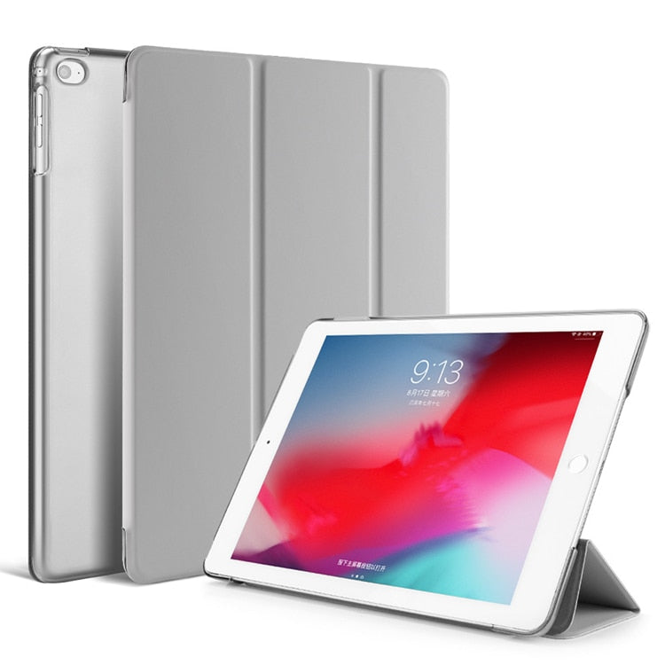 Deksel til iPad 9.7 5th 6th deksel for iPad Air 1 Air 2 PU deksel for Ipad Mini 1 2 3 7.9 4 5 Stand deksel for iPad Mini 6 8.3 2021