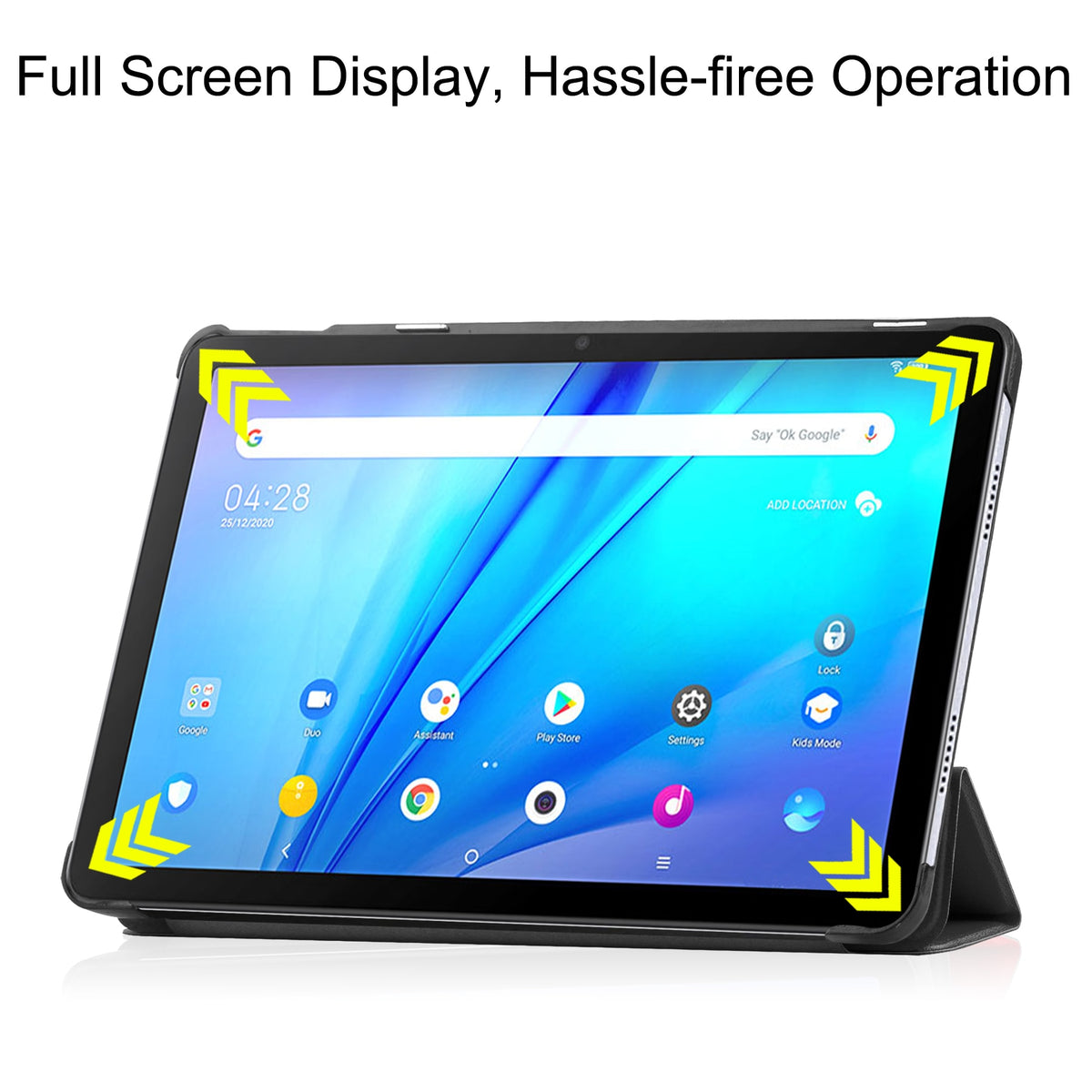 Deksel til TCL TAB 10s Tablet Case Tri-Fold PU Leather Stand Magnetic Cover For Coque TCL TAB 10s 9080G 9081X 2021 Smart Cover