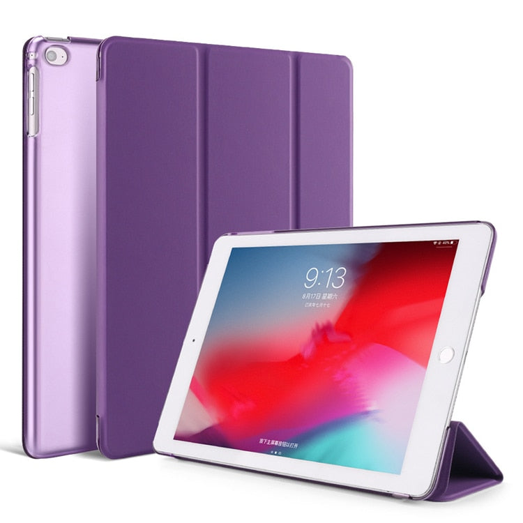 Deksel til iPad 9.7 5th 6th deksel for iPad Air 1 Air 2 PU deksel for Ipad Mini 1 2 3 7.9 4 5 Stand deksel for iPad Mini 6 8.3 2021