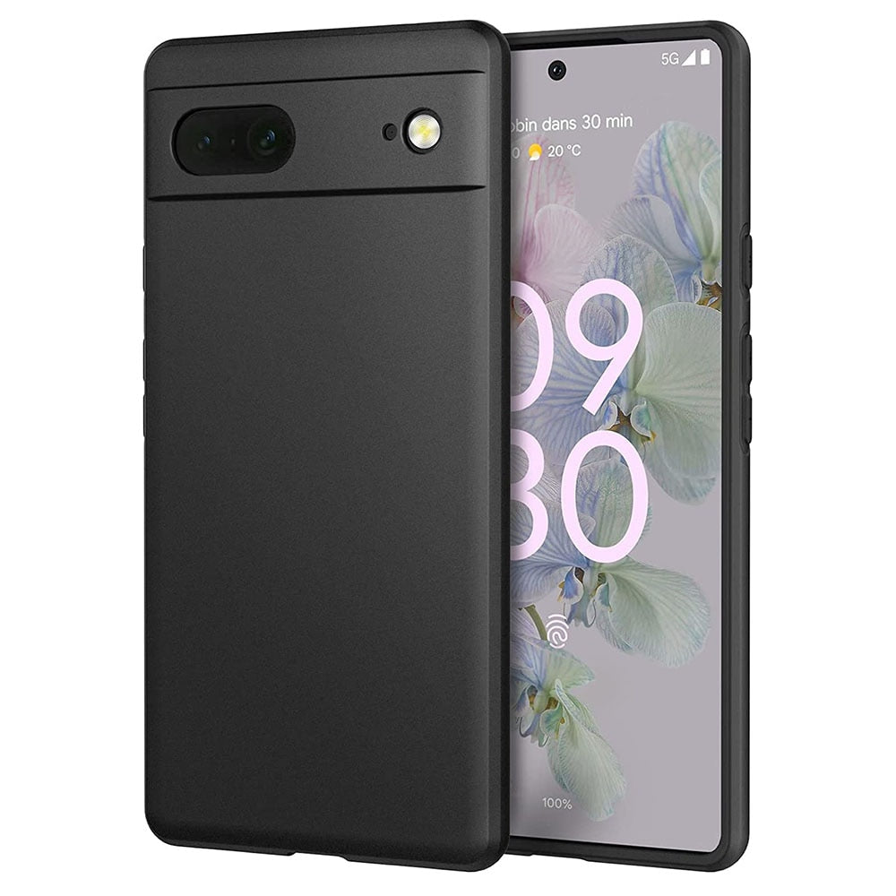 Deksel til Google Pixel 7 Pro Case Matte Soft Silicone Back Cover For Google Pixel7 Pro Google7 Pro 5G 6A 6 Pro Pixel6A Phone Case