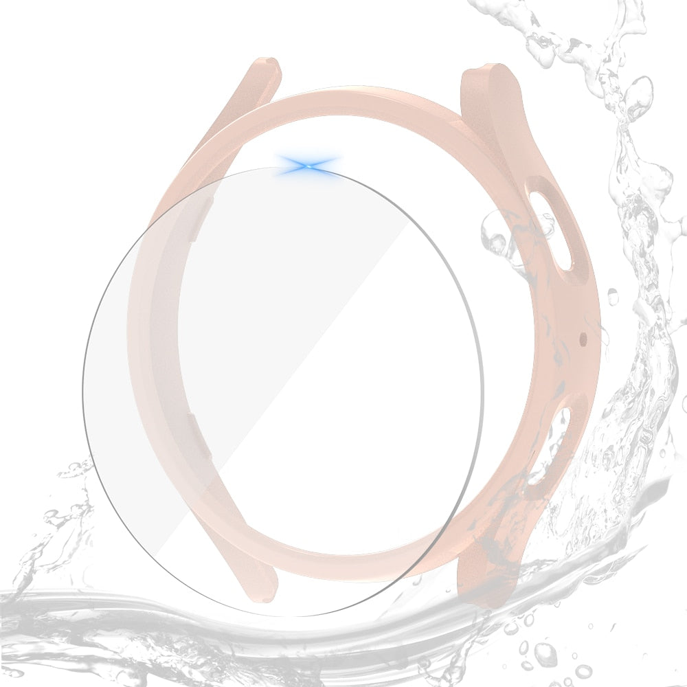 Deksel til Samsung Galaxy Watch 5/5 Pro Waterproof PC Galaxy Watch 5 40mm 44mm Watch 5 Pro 45mm +Skjermbeskytter