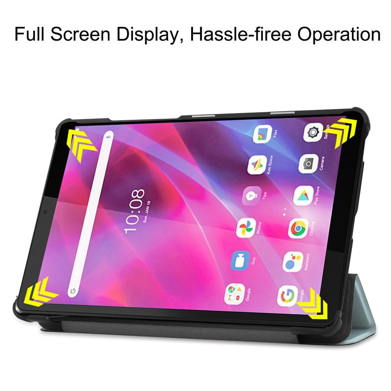 Deksel til Lenovo Tab M8 3rd Gen FHD HD TB 8505F TB-8505X TB-8506F TB-8705F Case PU Leather Protective Case for Lenovo Tab M8 Tablet