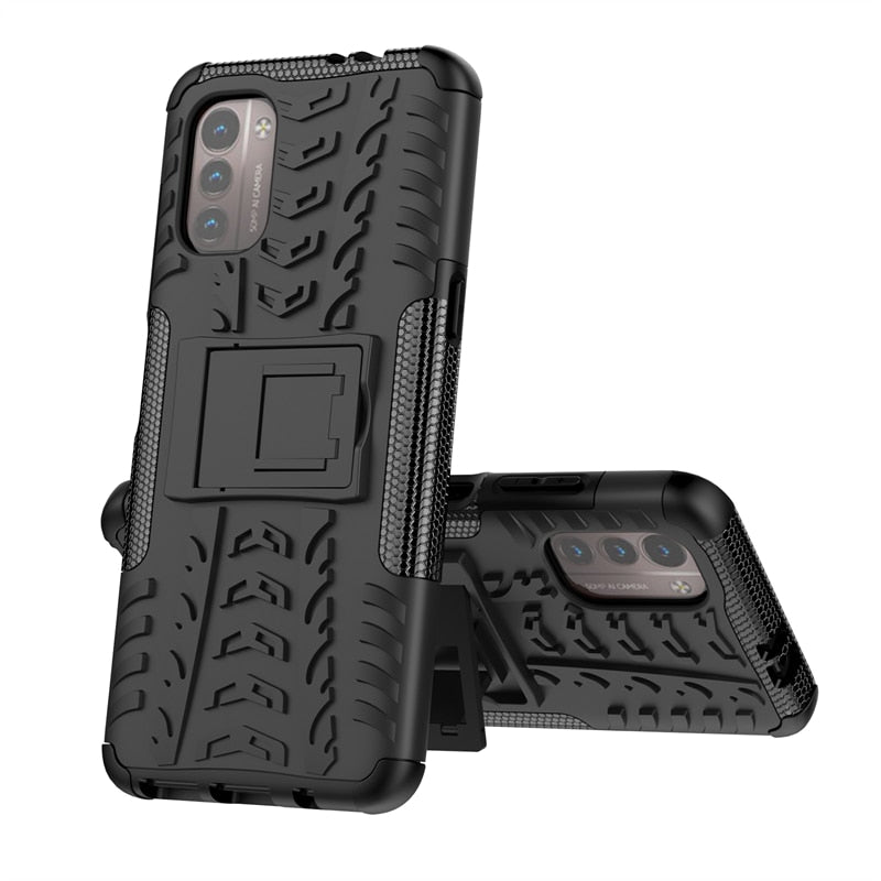 Deksel til Nokia G21 deksel dobbeltlags støtsikkert panserdeksel For Nokia G21 G11 2.2 2.4 3.4 5.4 deksel For Nokia G21 deksel