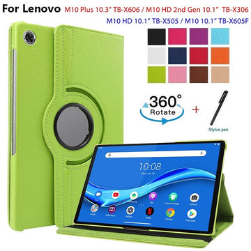 Deksel til Lenovo Tab M10 FHD Plus 10.3'' Tablet 360 Rotating Case M10 Plus 3rd Gen 10.6'' 2022 Y700 8.8'' Funda TB-X606F TB-X606X