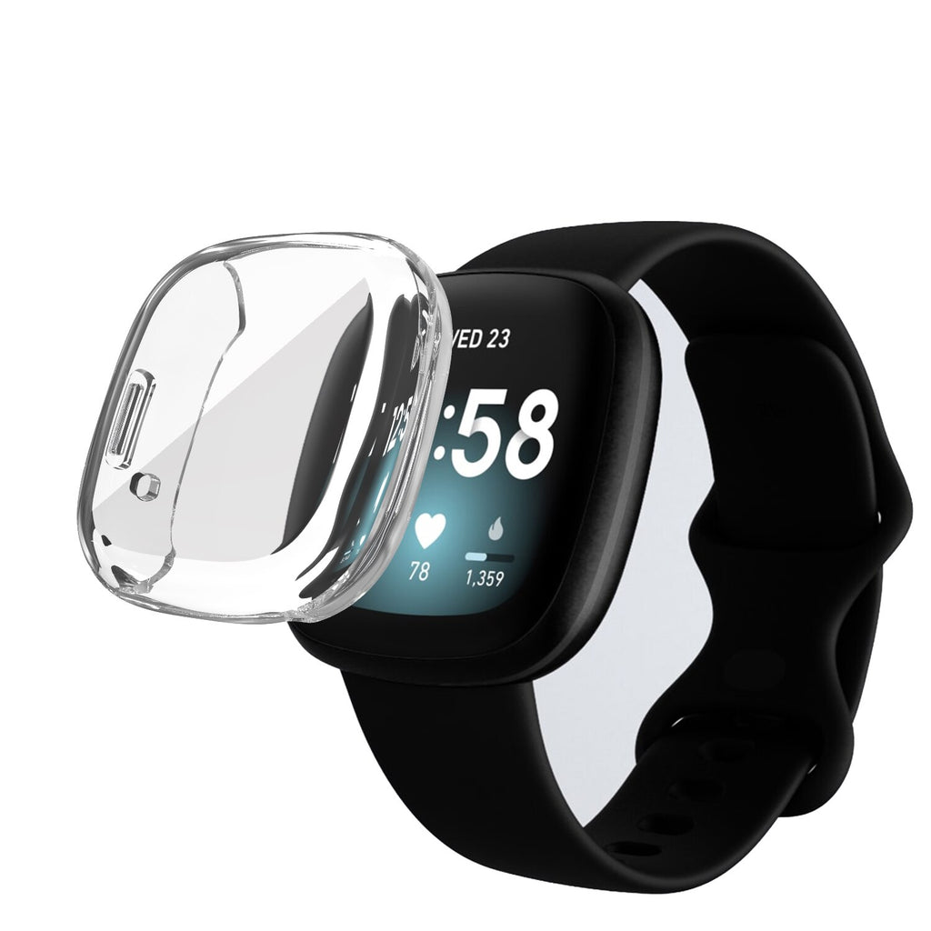 Deksel til Fitbit Versa 3 og Sense galvanisert TPU-deksel (Modell A)