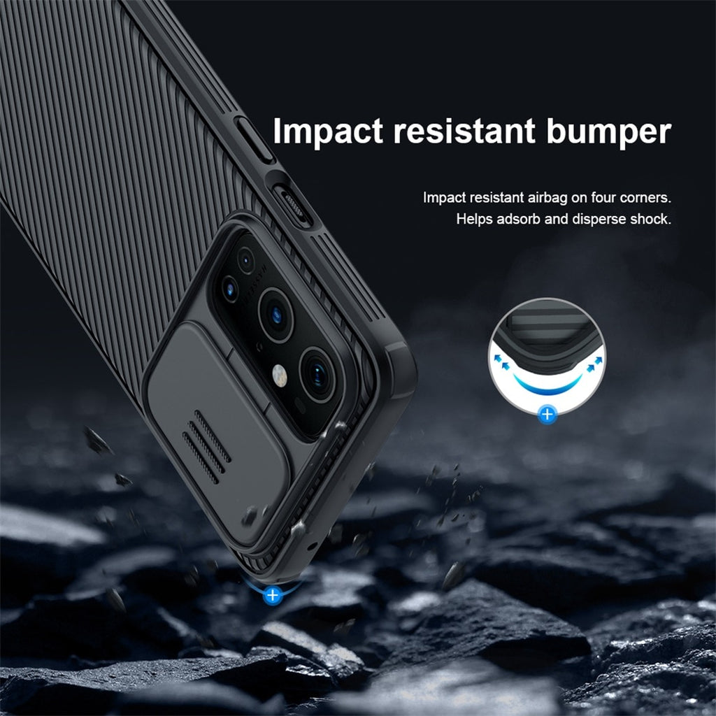 Deksel til OnePlus 9 Pro 9R 9RT Case OnePlus9 Cover NILLKIN CamShield Case Slide Camera Lens Protection Back Shell For One Plus 9 Pro