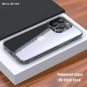 Deksel til iPhone 14 11 12 13 Mini Pro XS Max X XR Transparent Hard deksel For iPhone 14 7 8 Plus Fundas