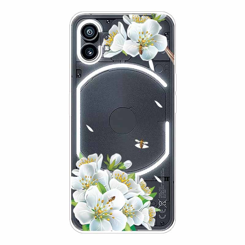 Deksel til Nothing Phone One / Nothing Phone 1 Case TPU Silicone Soft Clear Case for Nothing Phone 1 Cover Phone1 6.55 inch Transparent