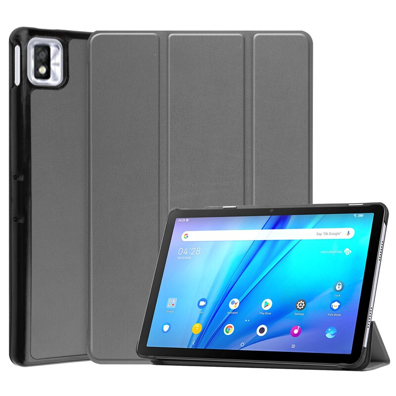 Deksel til TCL Tab 10s 9080G 10.1 inch 2021 Tablet Case Kids Magnetic Folding Smart Cover Funda for TCL 10 9081X 10.1inch Tablet Cover