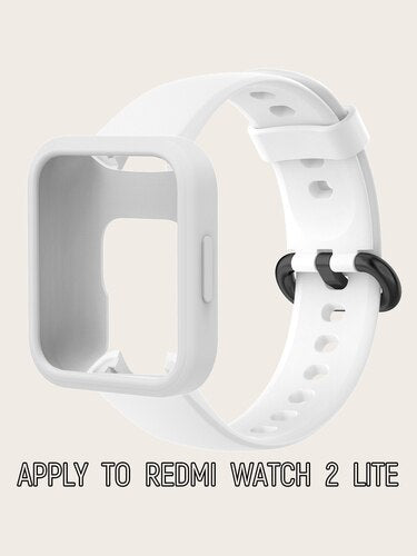 Deksel til Xiaomi Redmi Watch 2 / Mi Watch 2 Lite Smartwatch Strap Sport Bracelet Watch Band with beskyttelsesdeksel deksel