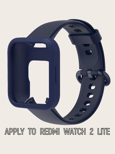 Deksel til Xiaomi Redmi Watch 2 / Mi Watch 2 Lite Smartwatch Strap Sport Bracelet Watch Band with beskyttelsesdeksel deksel