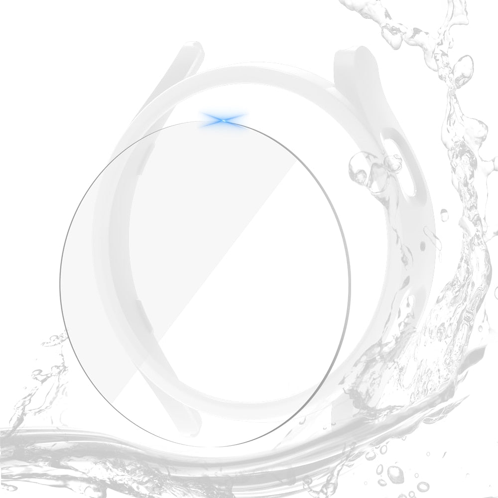 Deksel til Samsung Galaxy Watch 5/5 Pro Waterproof PC Galaxy Watch 5 40mm 44mm Watch 5 Pro 45mm +Skjermbeskytter