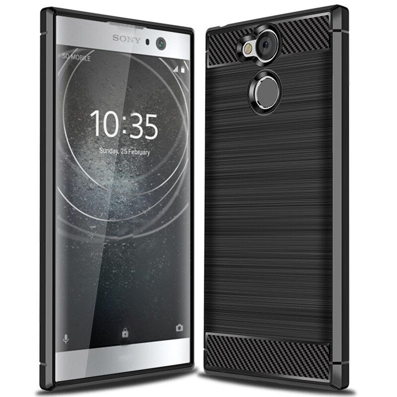 Deksel til Sony Xperia XA2 Full Protective Soft Phone Cover for Sony Xperia XA2 Plus Shockproof Silicone Case