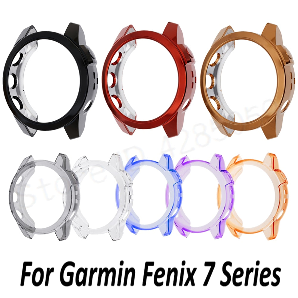 Deksel til Garmin Fenix 7 / 7S / 7X silikonbumper