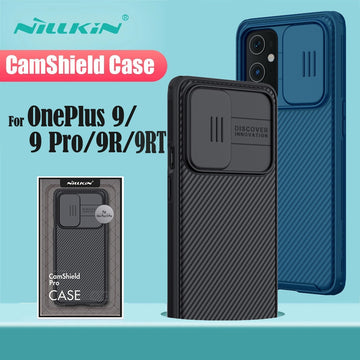 Deksel til OnePlus 9 Pro 9R 9RT Case OnePlus9 Cover NILLKIN CamShield Case Slide Camera Lens Protection Back Shell For One Plus 9 Pro