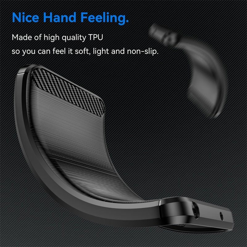 Deksel til Nokia G21 deksel For Nokia G21 G11 G20 G10 X100 C21 Plus støtsikkert karbonfiber-deksel For Nokia G21 deksel