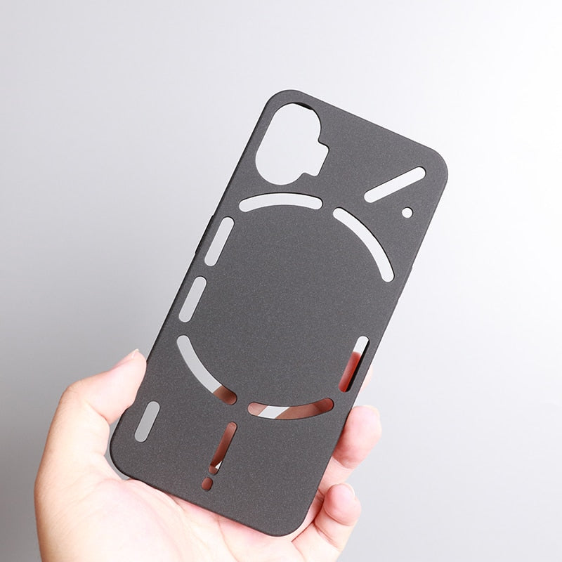 Deksel til Nothing Phone 1 Phone1 One A063 Case Hollow Out Sand Matte Soft Full Protect Anti-fall Anti-fingerprint Cover Shell Fundas