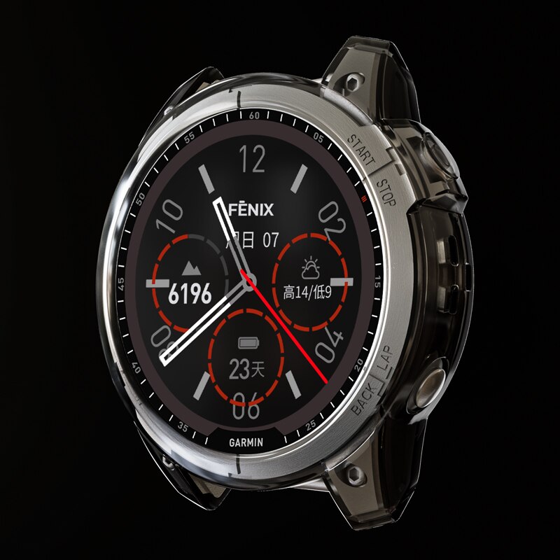 Deksel til Garmin Fenix 7 / 7S / 7X silikonbumper