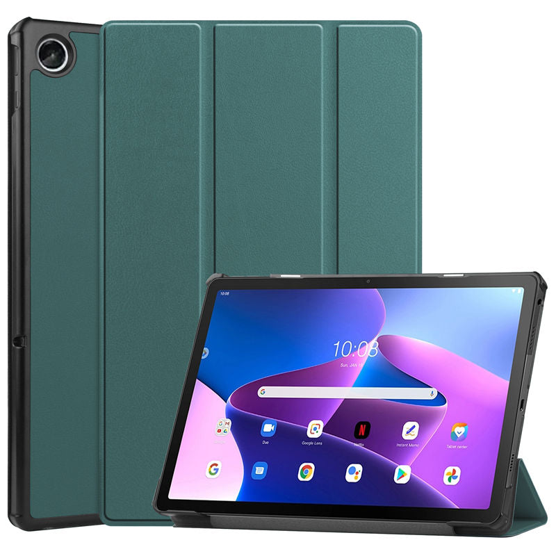 Deksel til Lenovo Xiaoxin Pad 2022 Tab M10 Plus 3rd Gen Case 10.6" TB128FU TB125FU Cover Funda Tablet Tri-Fold Magnetic Stand Capa
