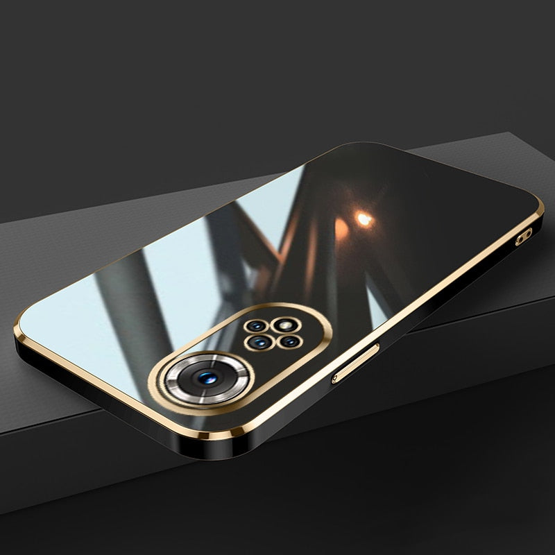 Deksel til Huawei Honor 50 20 Pro Nova 9 Square Frame Case