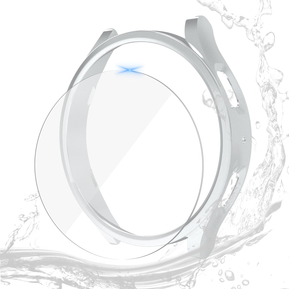 Deksel til Samsung Galaxy Watch 5/5 Pro Waterproof PC Galaxy Watch 5 40mm 44mm Watch 5 Pro 45mm +Skjermbeskytter