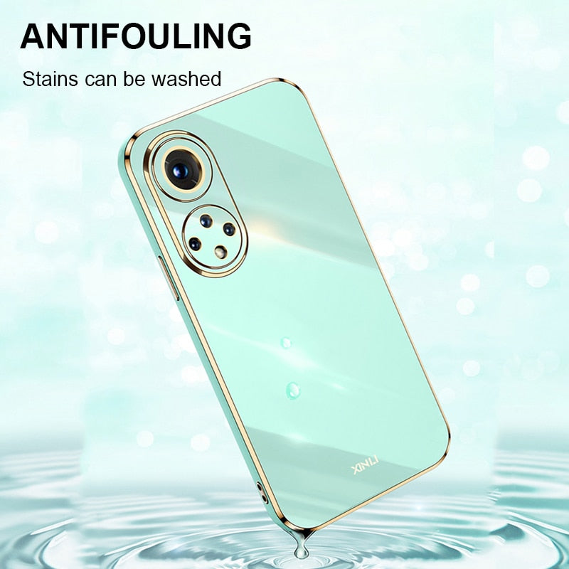 Deksel til Huawei Honor 50 20 Pro Nova 9 Square Frame Case