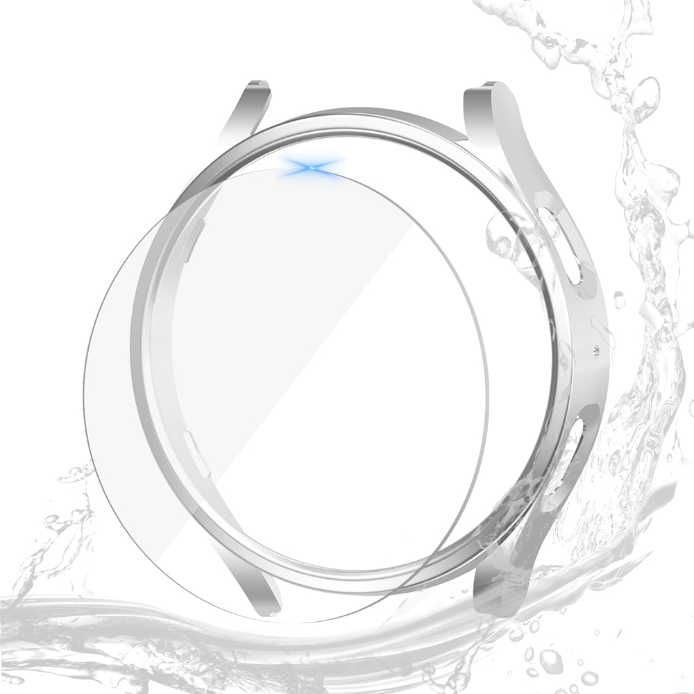 Deksel til Samsung Galaxy Watch 5/5 Pro Waterproof PC Galaxy Watch 5 40mm 44mm Watch 5 Pro 45mm +Skjermbeskytter