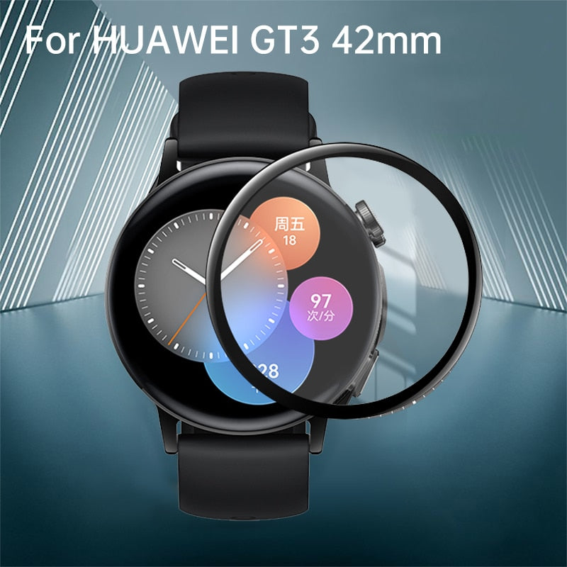 Deksel til Huawei Watch 3 Pro GT 2 GT3 Honor Magic 2 46mm GT2e Screen Protector GT2 Pro Case